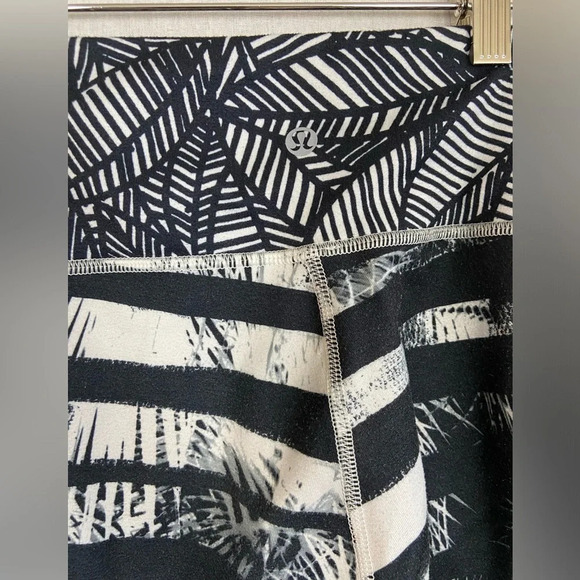 Lululemon Athletica Wunder Under Crop II Full-On Luon  Medium Rise Sz 6 - Picture 5 of 12